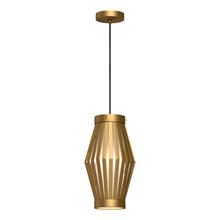  PD434509AGOP - Hana 9-in Aged Gold/Opal Matte Glass 1 Light Pendant