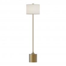  FL418761BGIL - Issa 61-in Brushed Gold/Ivory Linen 1 Light Floor Lamp