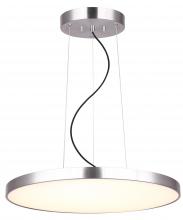  LCH230A24BN - LENOX, LCH230A24BN -G-, 23.625inch Width Cable LED Chandelier, Acrylic, 41W LED (Integrated), Dimmab