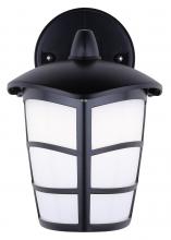  BRWL-POR12T-N-BK - LED Outdoor Light, 7W Integrated LED, 500 Lumens, 3000K, 9 3/4" W x 6 1/2" H x 7 7/8" D