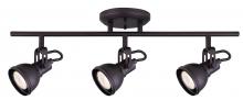  IT622A03ORB10 - Polo 3 Light Track Lighting, Bronze Finish