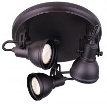  ICW622A03ORB10 - Polo 3 Light Track Lighting, Bronze Finish