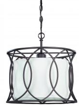  IPL320A01ORB14 - Monica 1 Light Pendant, Bronze Finish