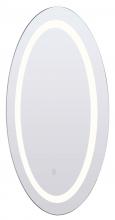  LR8116A1931 - LED Mirror, LR8116A1931, 19.7" W x 31.5" H, Touch Button, 20W, 3000K, 80 CRI, Memory switch