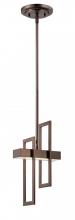 Nuvo 62/126 - Frame - LED Pendant Fixture - Hazel Bronze Finish