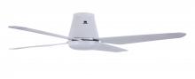  21300101 - Lucci Air Aria Hugger 52" CTC Matte White Light with Remote Ceiling Fan