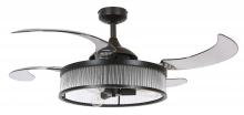  51292801 - Fanaway Corbelle 48-inch Antique Black With Smoke Blades Ceiling Fan