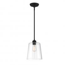  M70081MBK - 1-Light Pendant in Matte Black