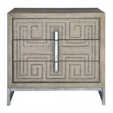  25369 - Uttermost Devya Gray Oak Accent Chest