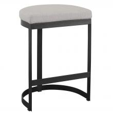  23591 - Uttermost Ivanna Black Iron Counter Stool