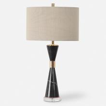  27886 - Alastair Black Marble Table Lamp