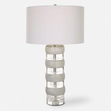  30192 - Band Together Crystal & Wood Table Lamp