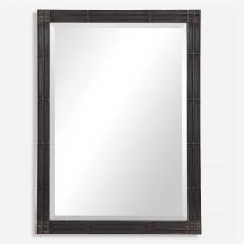  09485 - Gower Aged Black Vanity Mirror