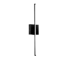  ARY-2519LEDW-MB - 19W LED Wall Sconce, Matte Black with White Acrylic Diffuser