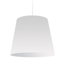  OD-L-790 - 1 Light Oversized Drum Pendant Large White Shade