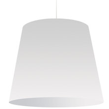  OD-XL-790 - 1 Light Oversized Drum Pendant X-Large White Shade