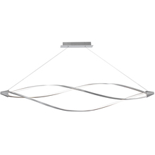 Dainolite SEL-72HP-SC - 53W LED Horizontal Pendant, Satin Chrome Finish