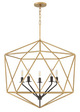  3025DG - Medium Open Frame Chandelier