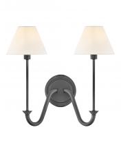  45162BLB - Medium Two Light Sconce